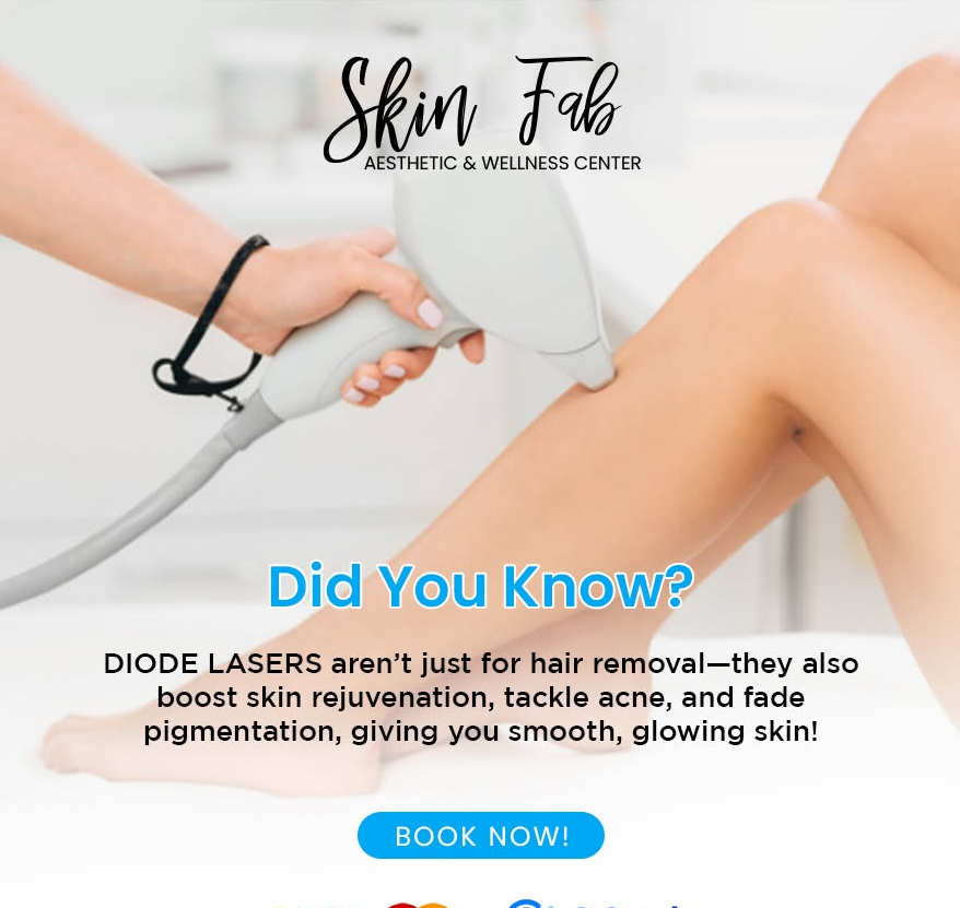Diode laser informational promotion
